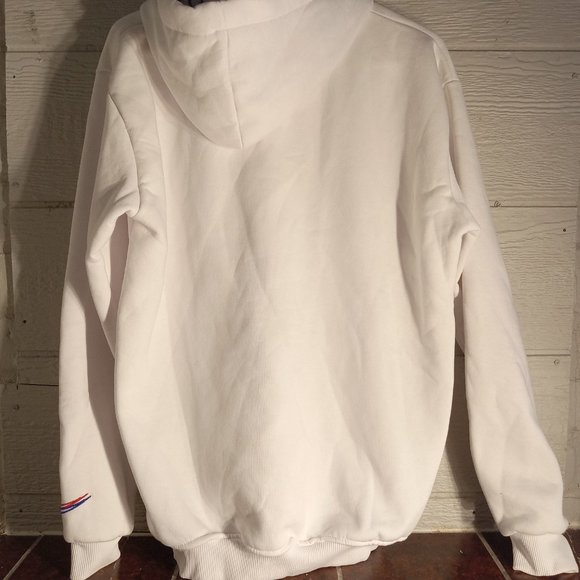 Retro Vintage Style Air Nike Double Swoosh Hoodie Zip Sweater - Picture 4 of 4